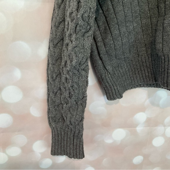 Bershka Gray Knit Sweater - Picture 2 of 8